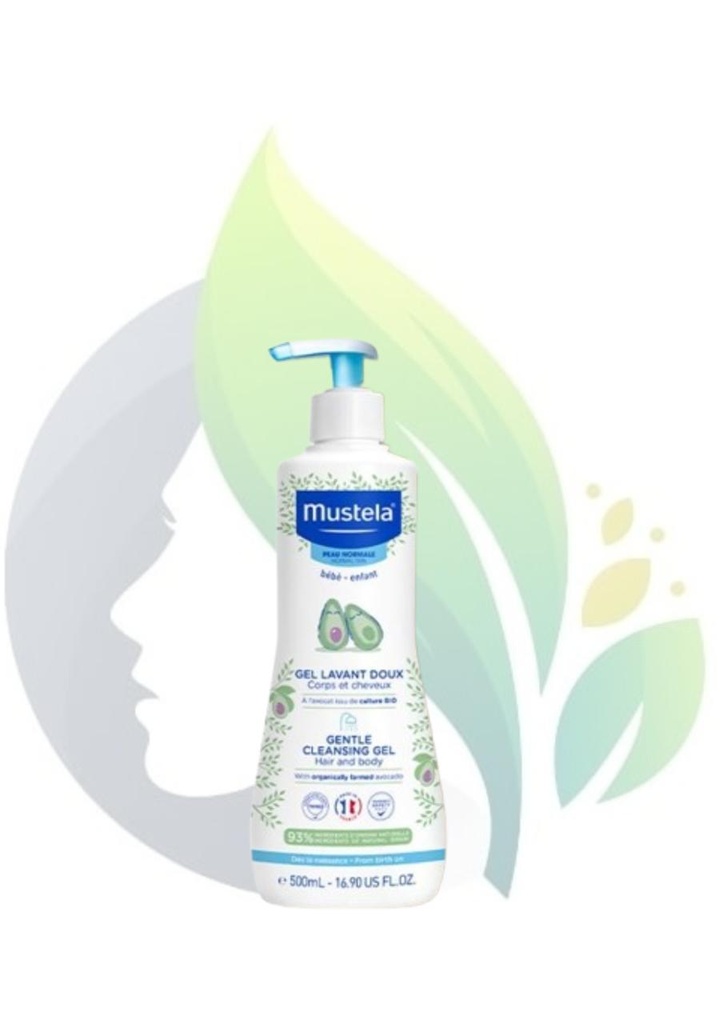 Mustela Bébé-Enfant Gel Lavant Doux – 500ml