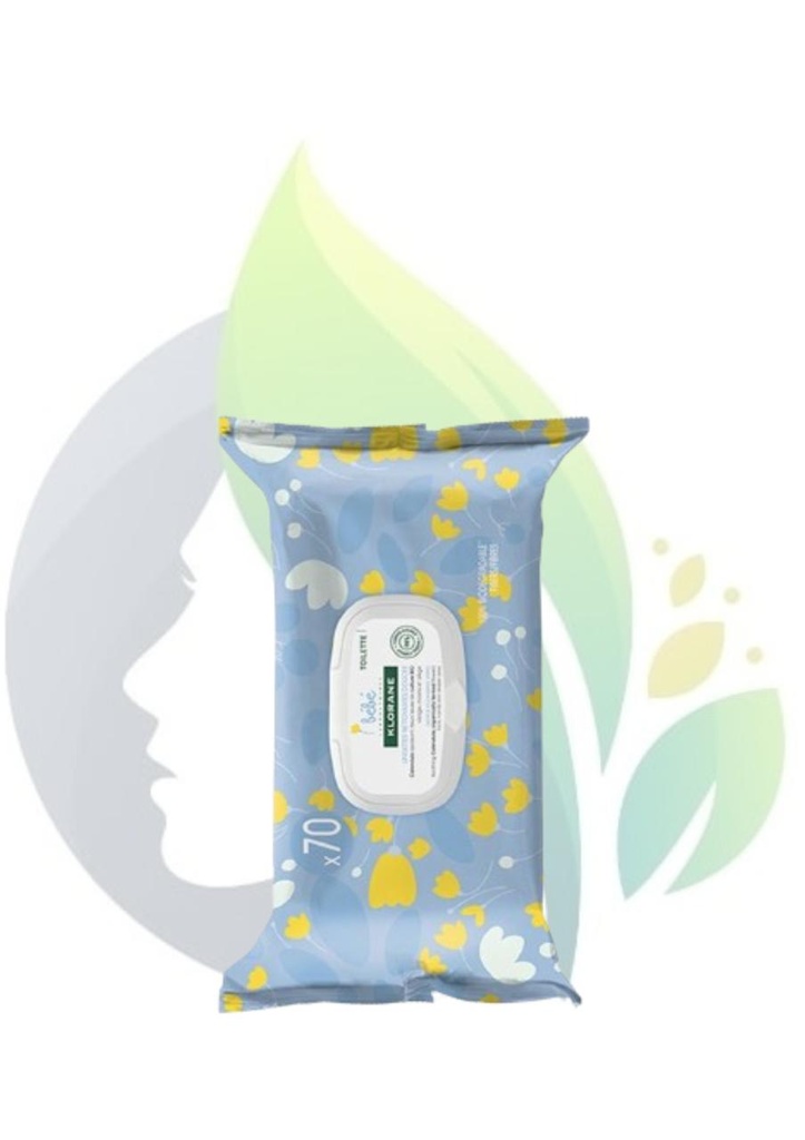 kLORANE BEBE LINGETTES 70 UNITES